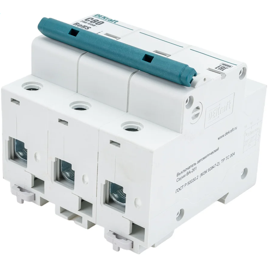 Автоматический выключатель DEKraft 13008DEK - фото 3