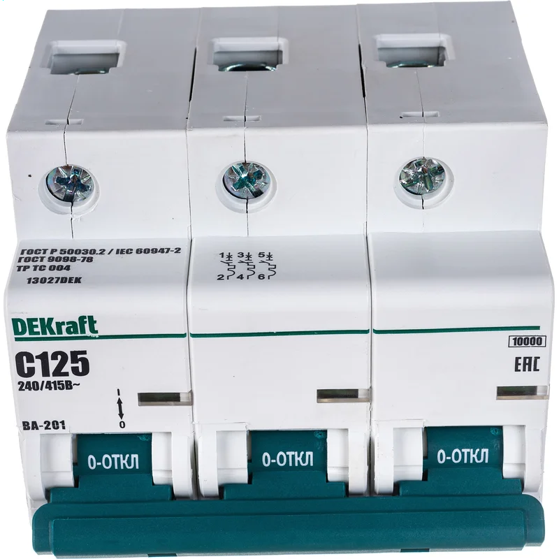 Автоматический выключатель DEKraft 13027DEK - фото 3