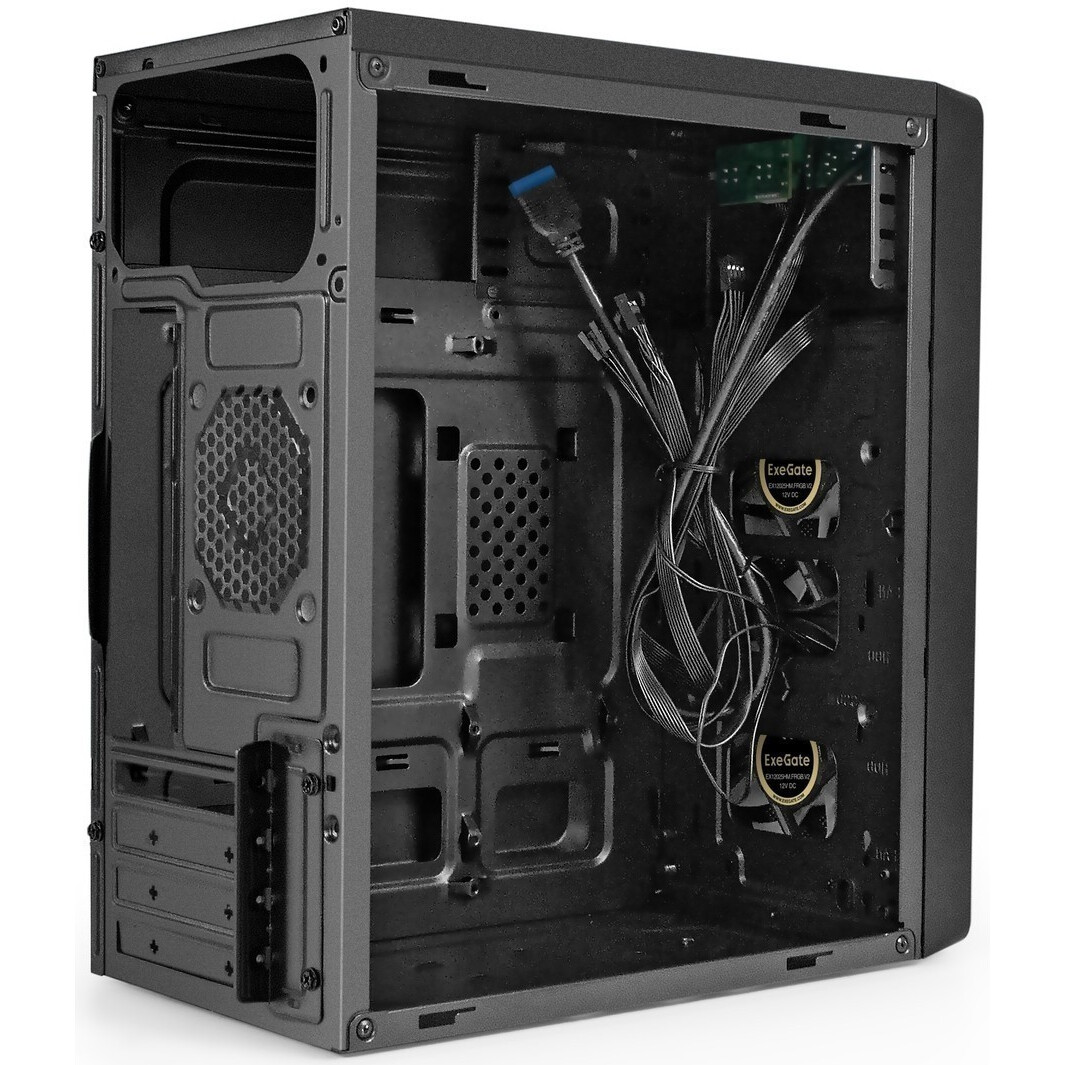 Корпус ExeGate mEVO-7803-XP400 400W Black - EX296980RUS - фото 3