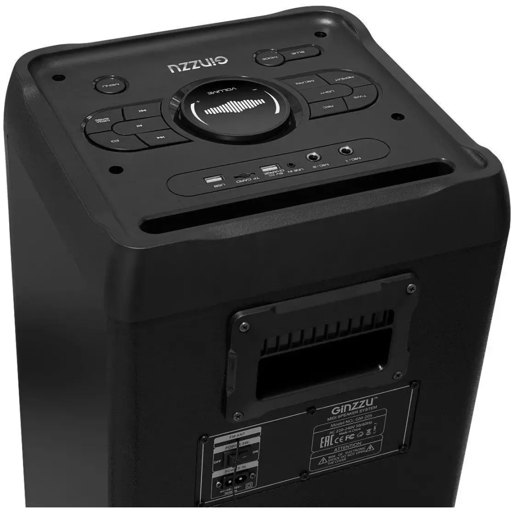 Портативная акустика Ginzzu GM-205 - фото 7