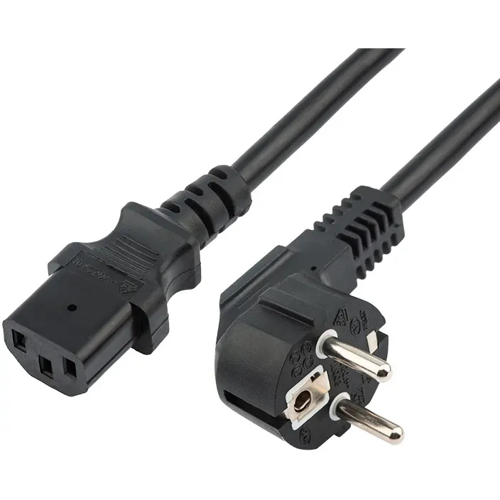 Кабель питания Schuko - C13, 0.5м, Rexant 11-1136