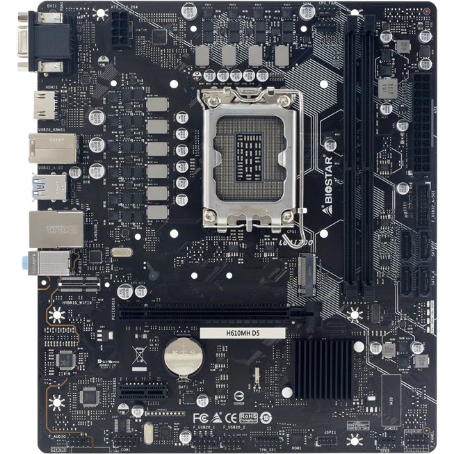 Материнская плата Biostar H610MH D5
