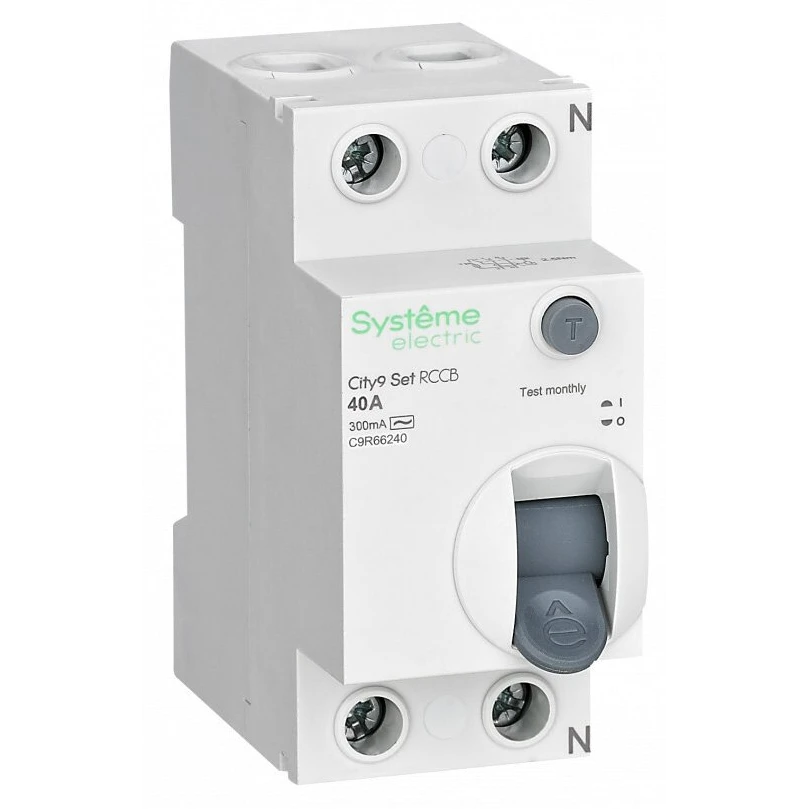 Выключатель дифференциального тока (УЗО) Systeme Electric City9 Set C9R66240