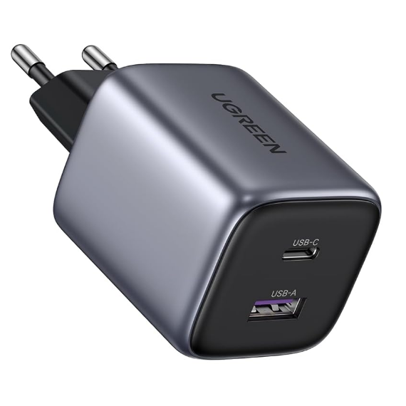 Сетевое зарядное устройство UGREEN Nexode 35W USB C Charger Gray (CD350)