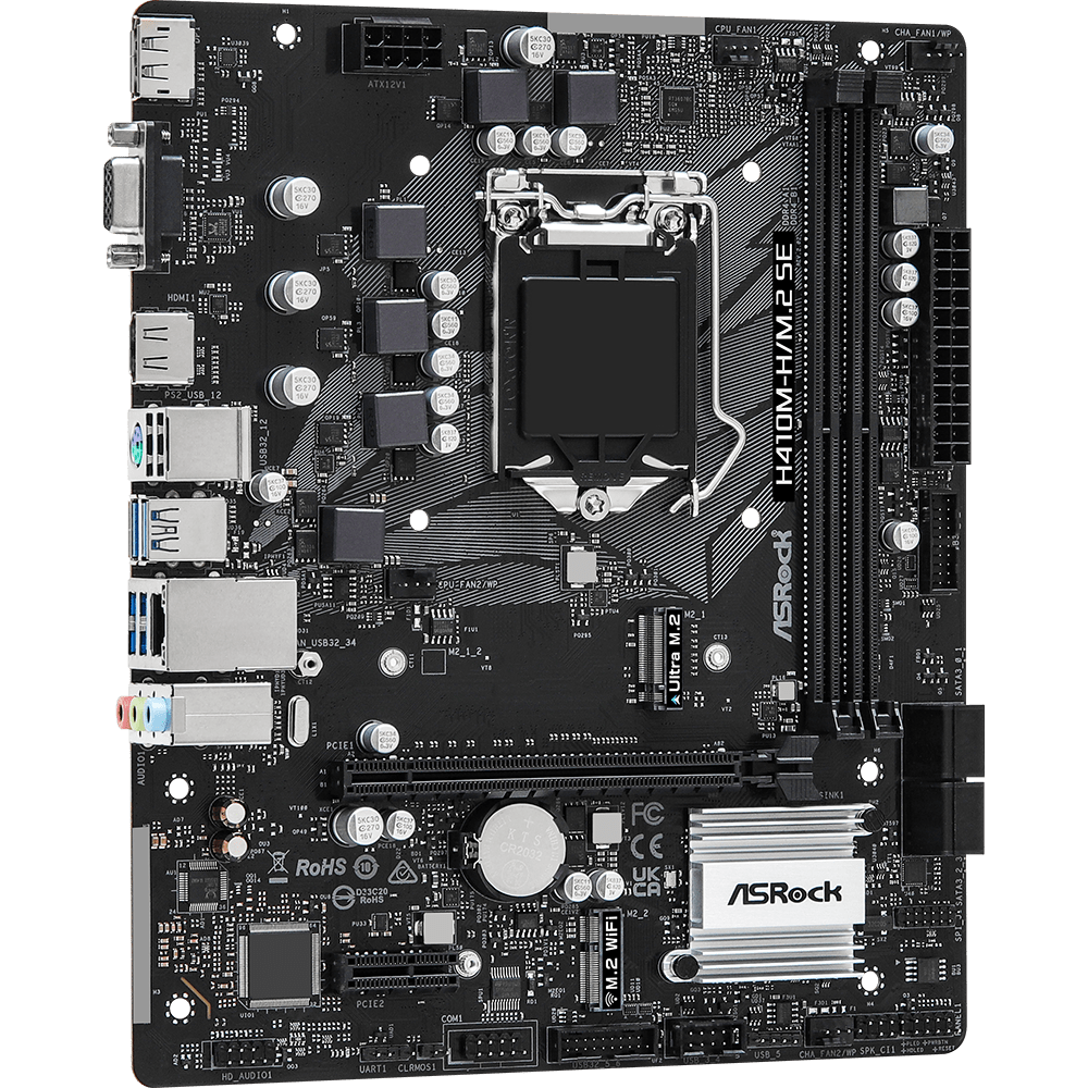 Материнская плата ASRock H410M-H/M.2 SE - фото 3