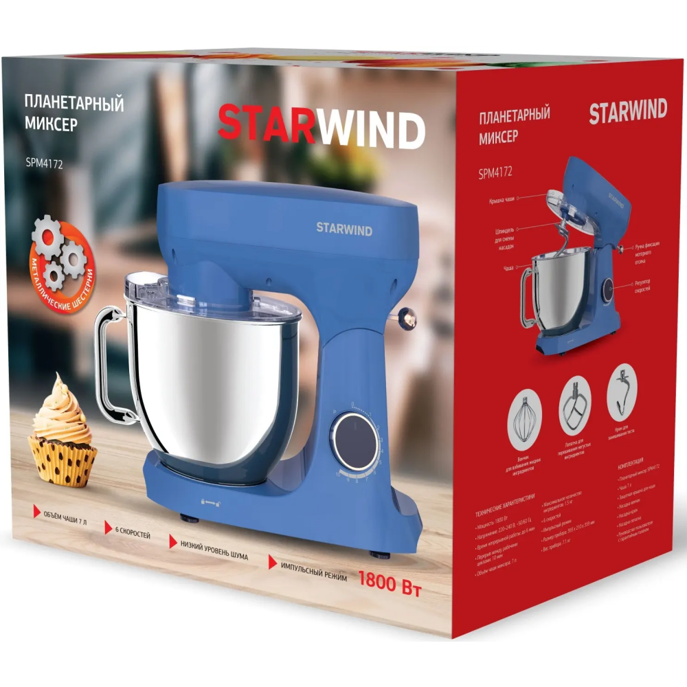 Миксер Starwind SPM4172 - фото 8