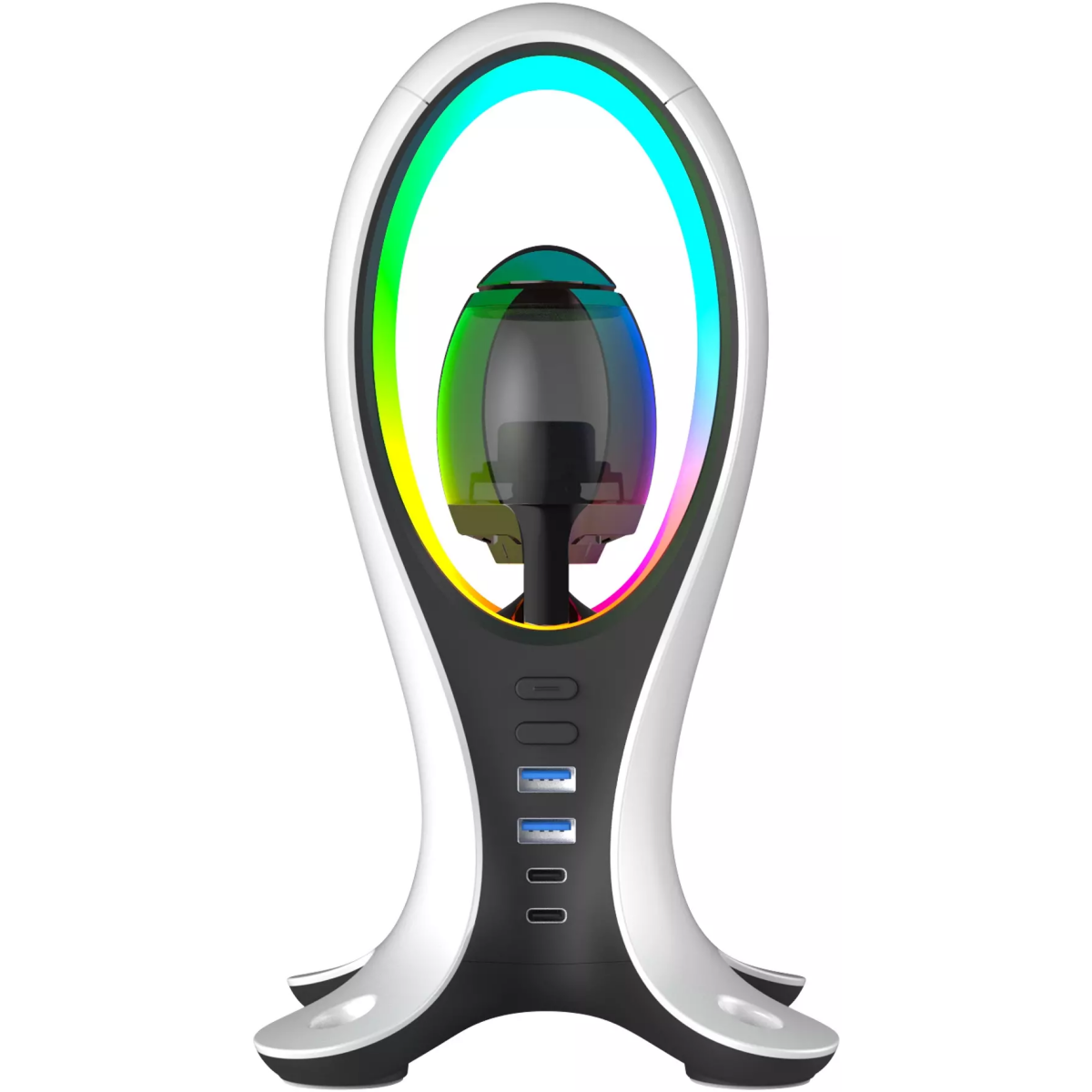 Подставка для наушников GMNG GG-DS109 Black/White - фото 2