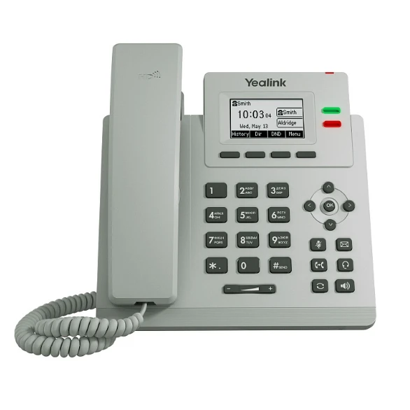 VoIP-телефон Yealink SIP-T31P Light Gray - фото 2