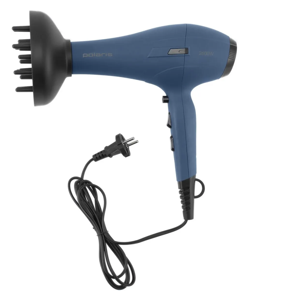Фен Polaris PHD2600ACi Blue - PHD 2600ACi - фото 13