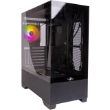 Корпус Eurocase A308 ARGB Black (00-01064697)