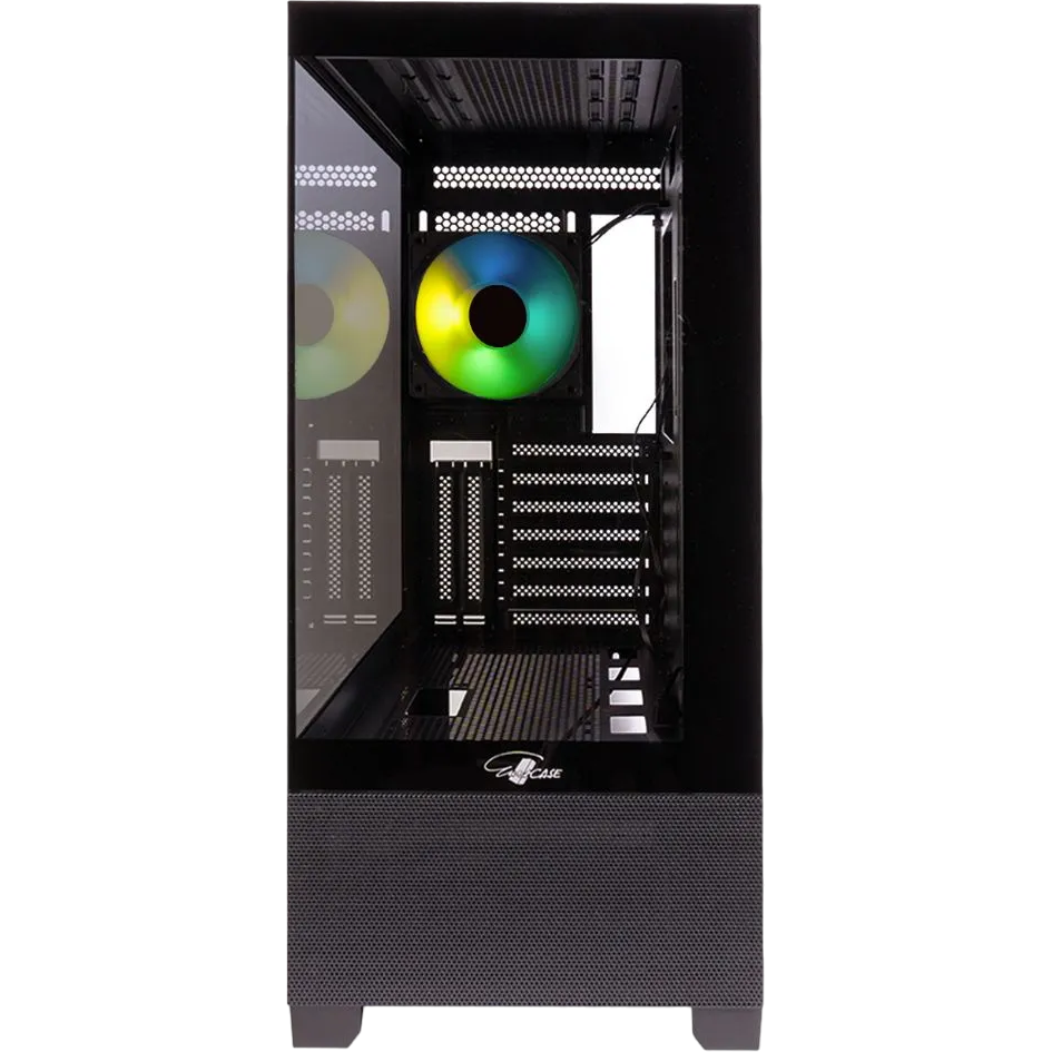 Корпус Eurocase A308 ARGB Black - 00-01064697 - фото 2