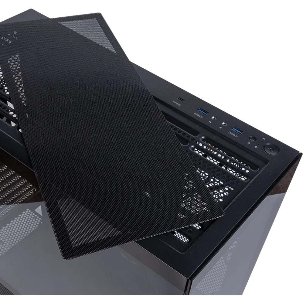 Корпус Eurocase A308 ARGB Black - 00-01064697 - фото 3