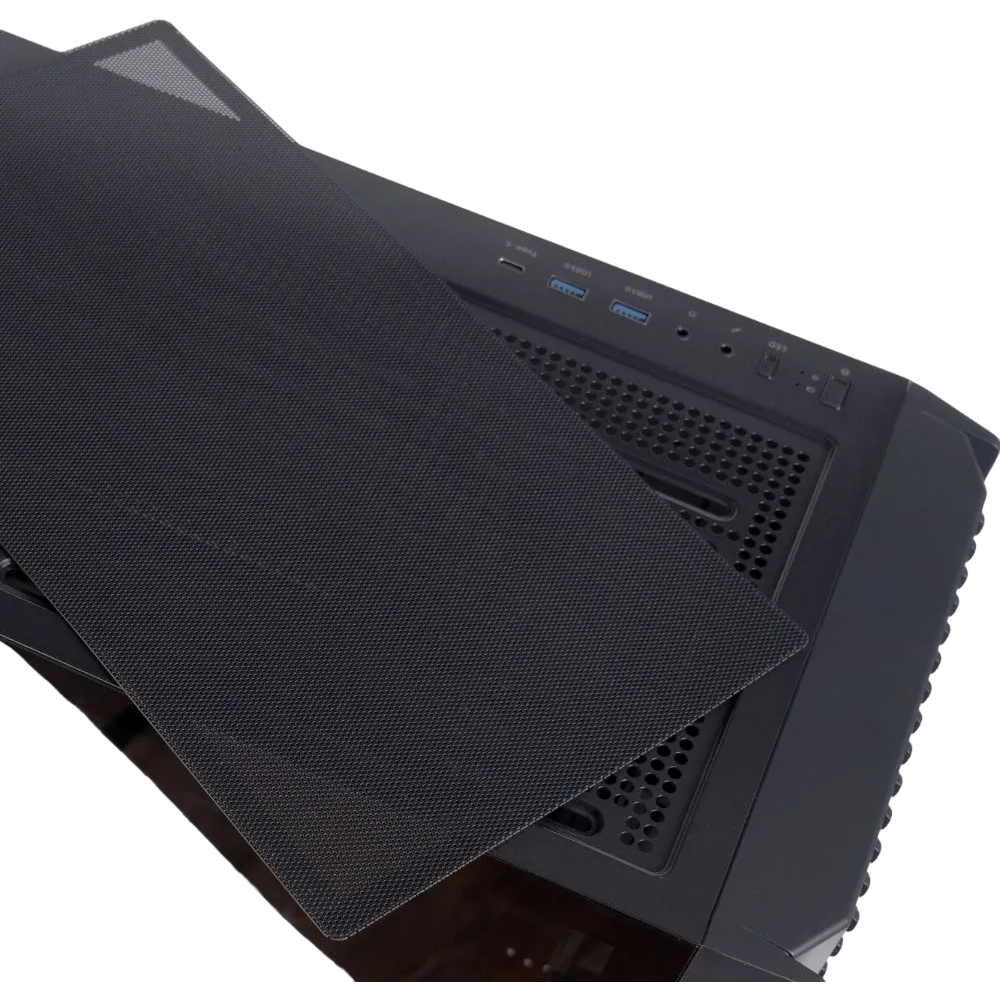 Корпус Eurocase A603 4ARGB Black - 00-01064682 - фото 4