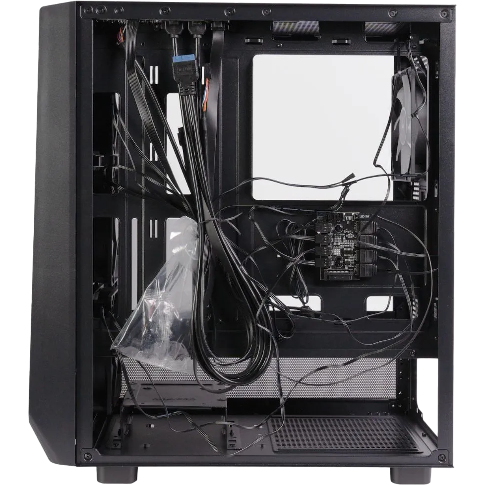Корпус Eurocase A603 4ARGB Black - 00-01064682 - фото 6