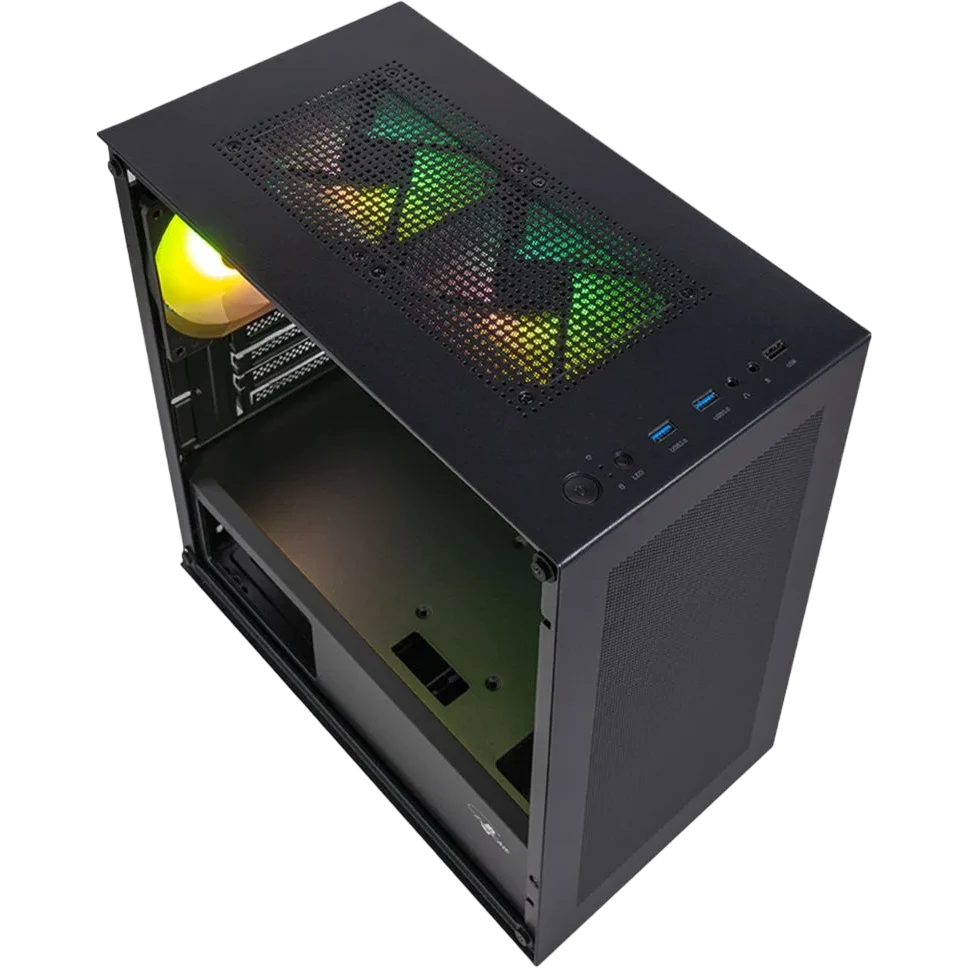Корпус Eurocase M09 ARGB Black - 00-01064074 - фото 2