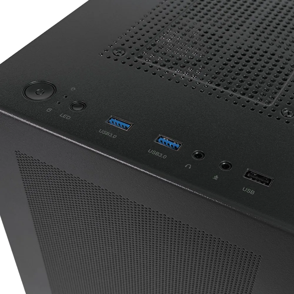 Корпус Eurocase M09 ARGB Black - 00-01064074 - фото 7