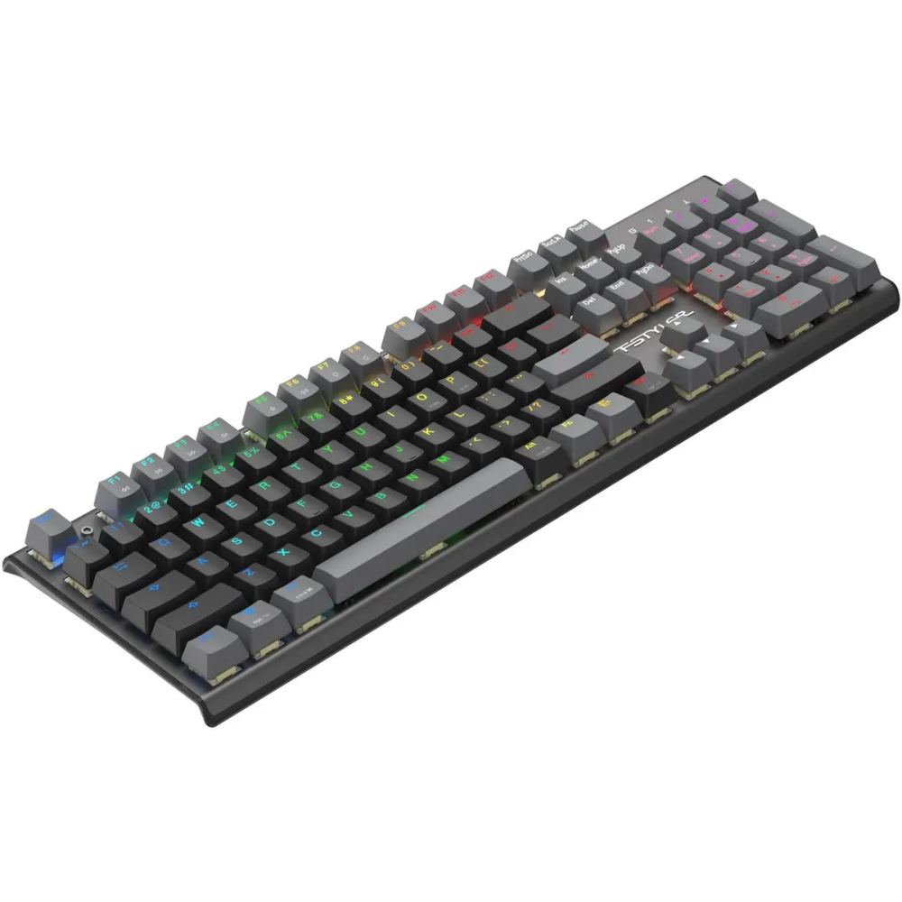 Клавиатура A4Tech Fstyler FS100 Neon Stone Black - фото 7