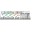 Клавиатура A4Tech Fstyler FS100 Neon Grayish White - фото 5