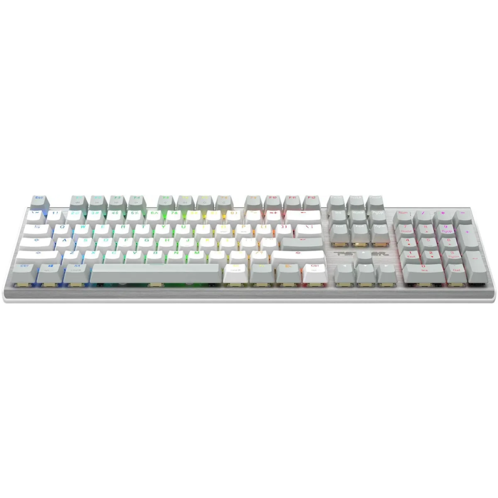 Клавиатура A4Tech Fstyler FS100 Neon Grayish White - фото 6