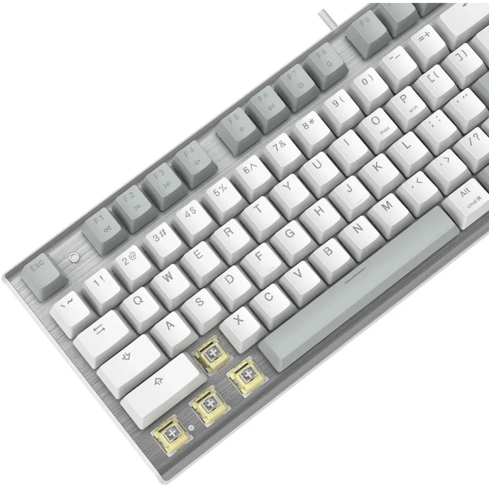 Клавиатура A4Tech Fstyler FS100 Neon Grayish White - фото 14
