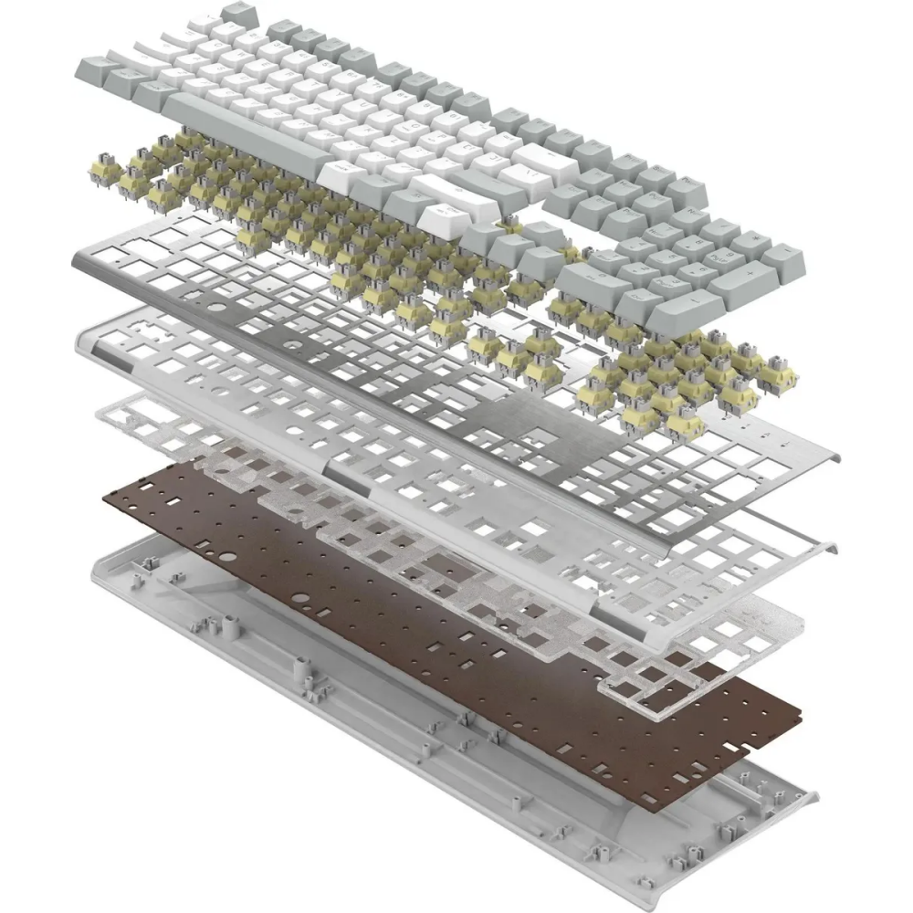 Клавиатура A4Tech Fstyler FS100 Neon Grayish White - фото 20
