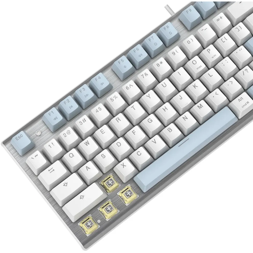 Клавиатура A4Tech Fstyler FS100 Neon Icy Blue - фото 13