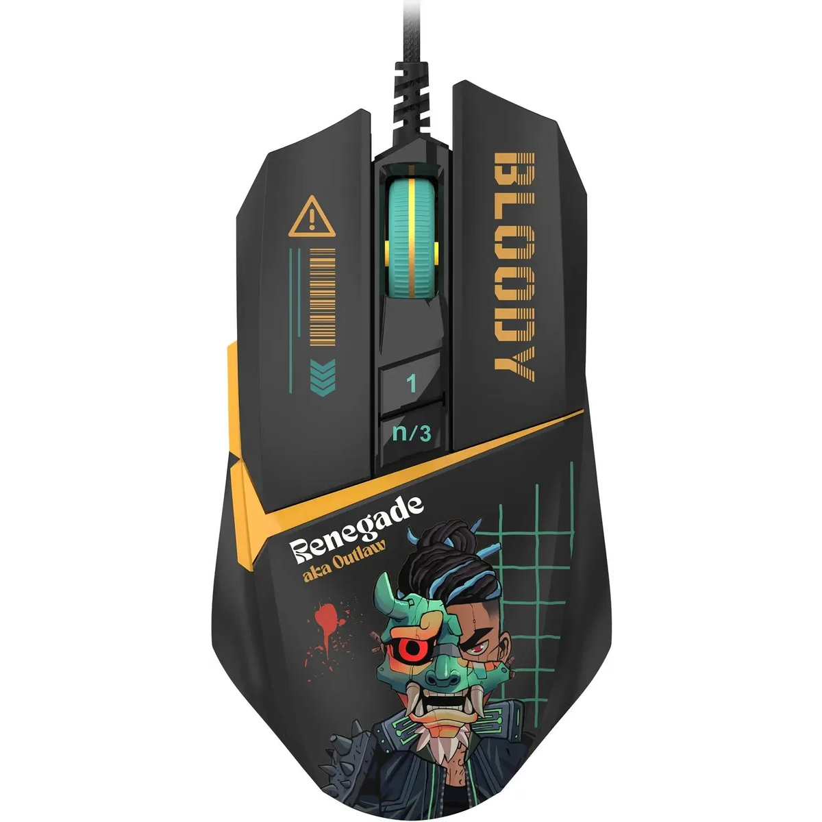 Мышь Bloody W63 Max Renegade Black - W63 MAX
