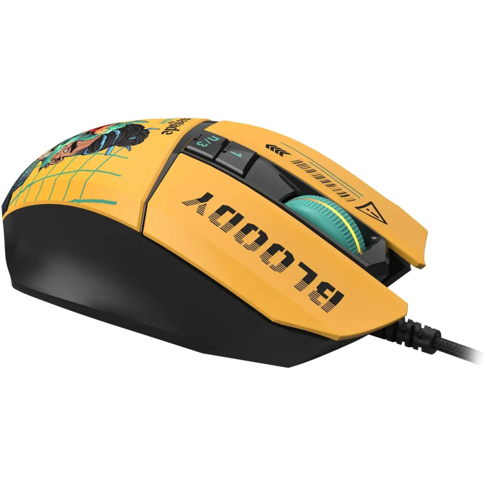 Мышь Bloody W63 Max Renegade Yellow - W63 MAX - фото 5