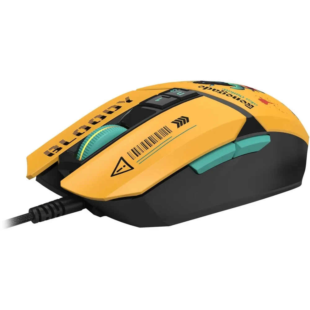 Мышь Bloody W63 Max Renegade Yellow - W63 MAX - фото 6