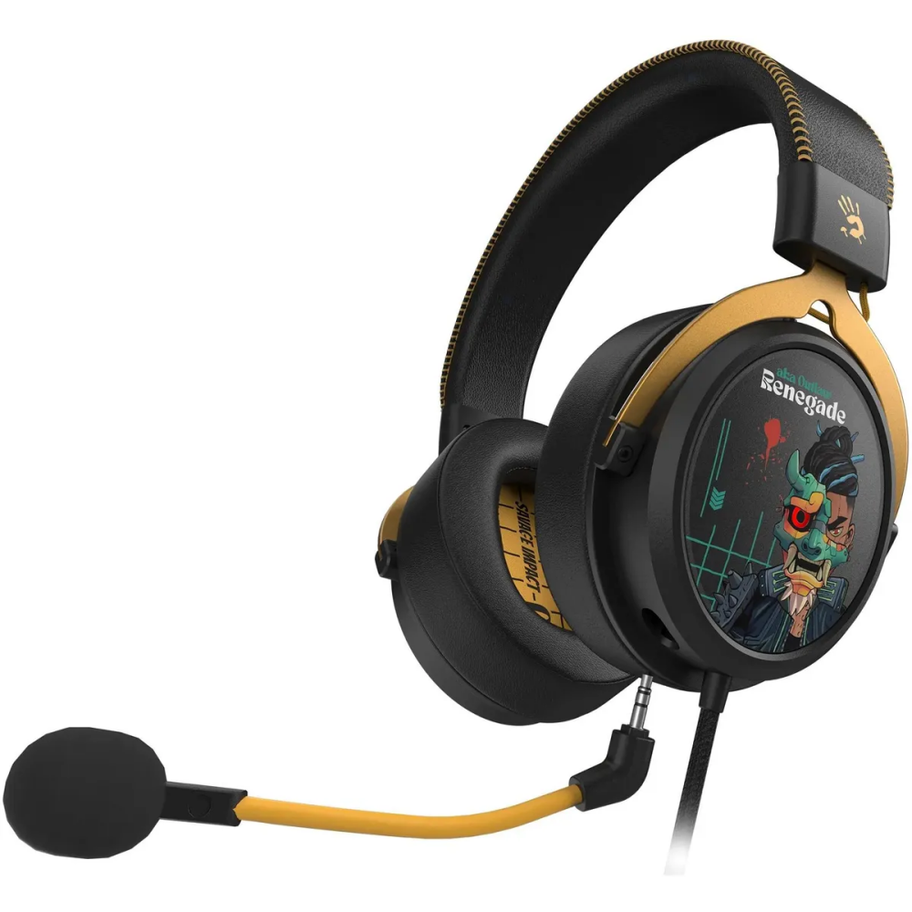 Гарнитура Bloody M595 Renegade Black - фото 3