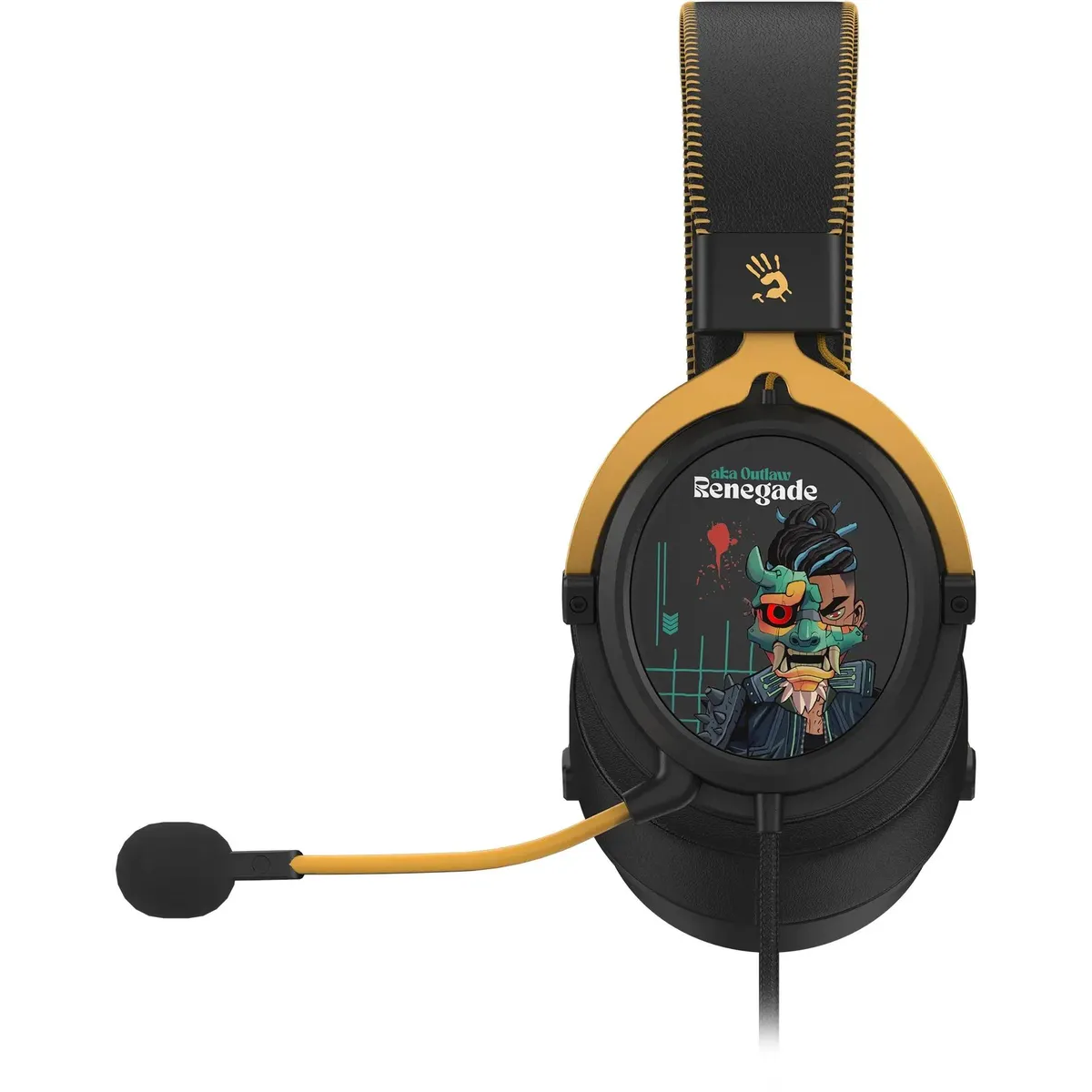 Гарнитура Bloody M595 Renegade Black - фото 6