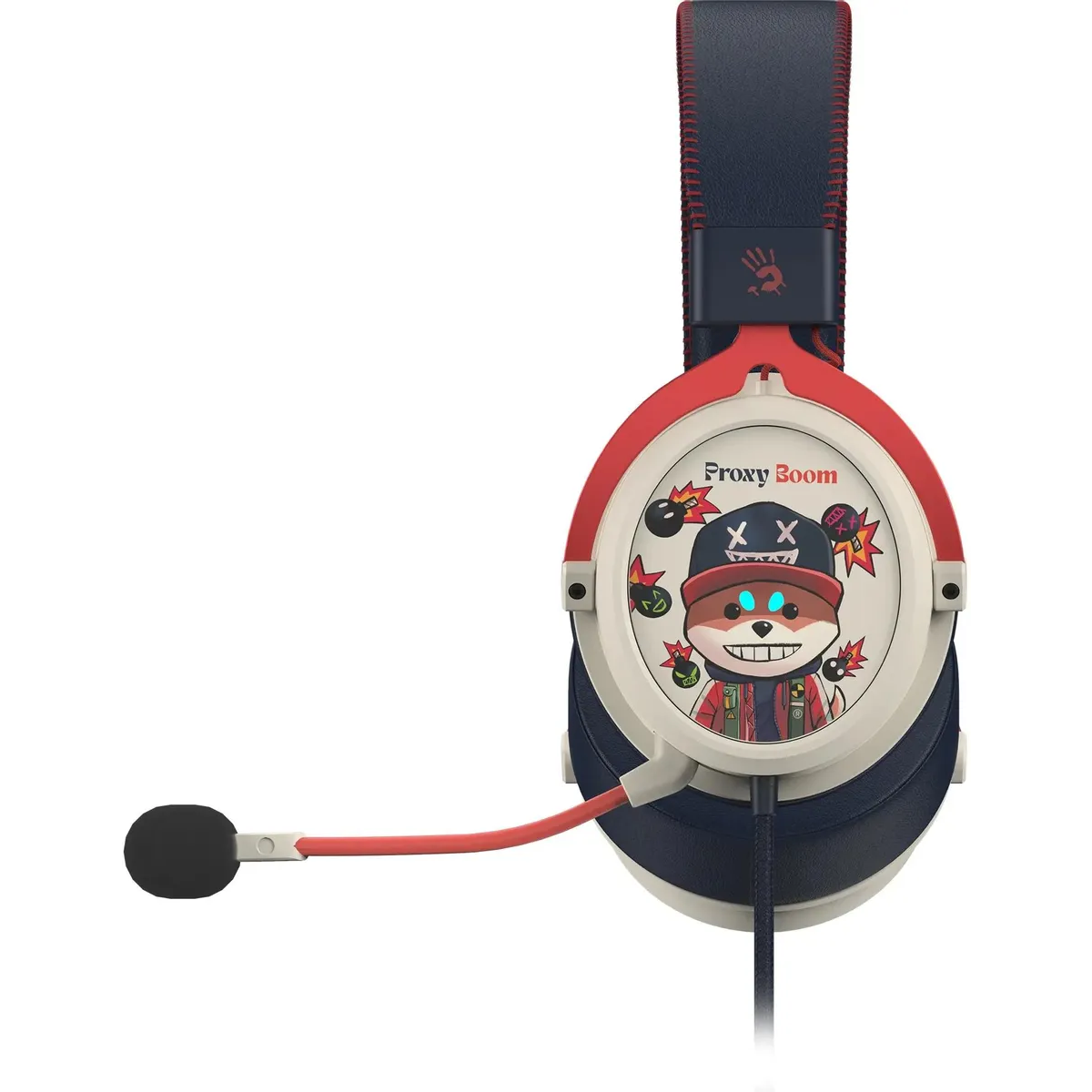 Гарнитура Bloody M595 Proxy Boom Beige/Black - фото 6