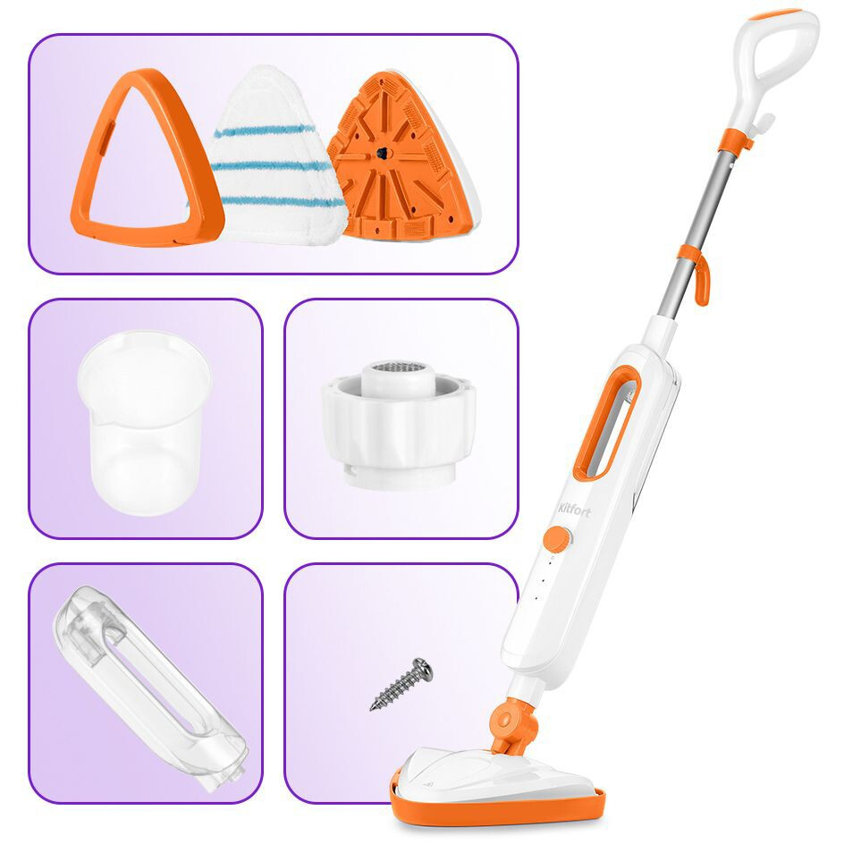 Паровая швабра Kitfort KT-1048-2 - фото 5