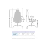Офисное кресло Метта Samurai KL-3.04 MPES (z312421903)