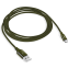 Кабель USB A (M) - microUSB B (M), 1.2м, ttec 2DK11 Khaki - фото 3
