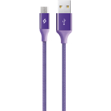 Кабель USB A (M) - microUSB B (M), 1.2м, ttec 2DK11 Purple