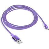 Кабель USB A (M) - microUSB B (M), 1.2м, ttec 2DK11 Purple
