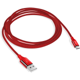 Кабель USB A (M) - microUSB B (M), 1.2м, ttec 2DK11 Red