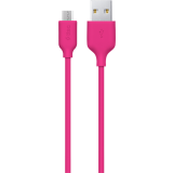 Кабель USB A (M) - microUSB B (M), 1.2м, ttec 2DK7530 Pink
