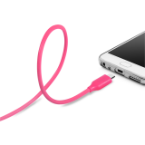 Кабель USB A (M) - microUSB B (M), 1.2м, ttec 2DK7530 Pink
