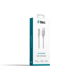 Кабель USB - USB Type-C, 1.2м, ttec 2DK18 Silver