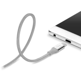 Кабель USB - USB Type-C, 1.2м, ttec 2DK18 Space Gray