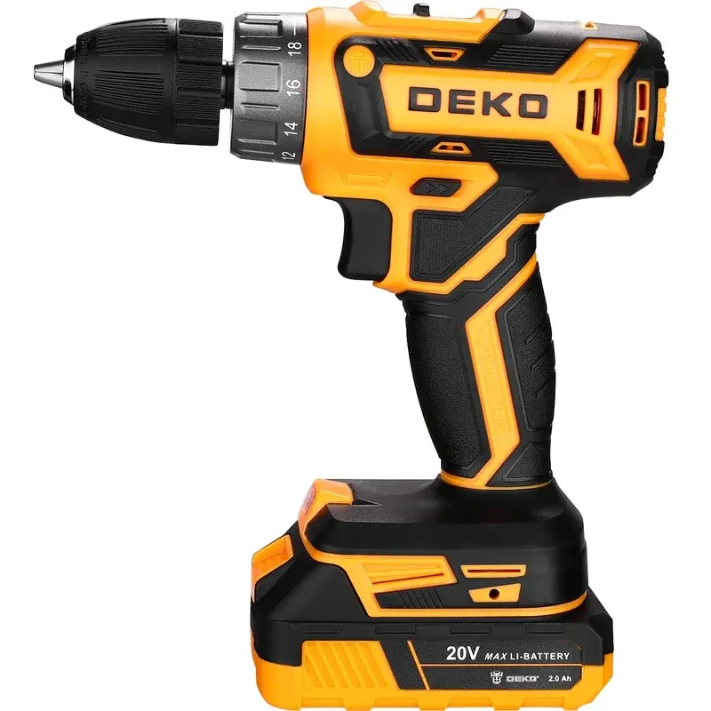 Дрель DEKO DKCD20FU-Li (063-4149) - фото 2