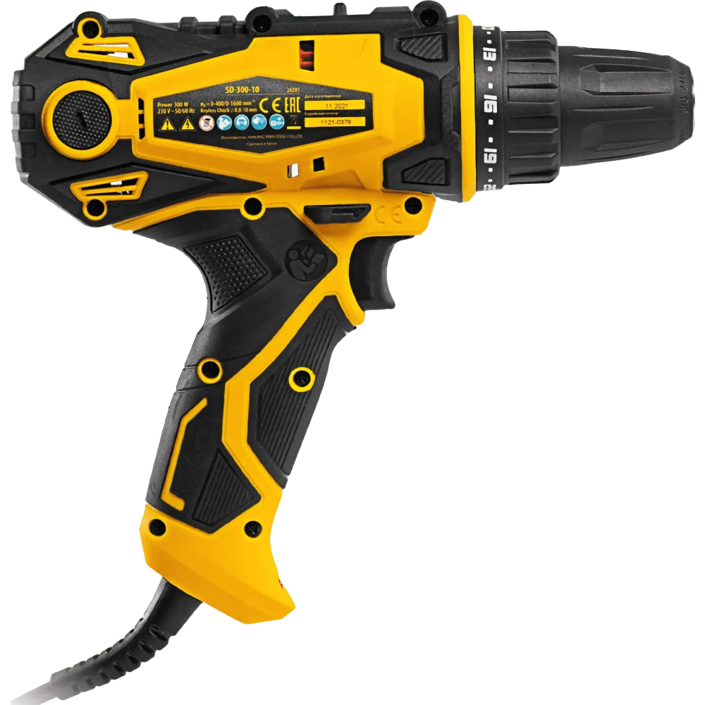Дрель Denzel SD-300-10 - 26201 - фото 3