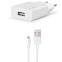 Сетевое зарядное устройство ttec SmartCharger Travel Charger 2.1A Micro USB Cable White - 2SCS20
