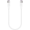 Кабель USB Type-C - USB Type-C, 0.3м, ttec 2DK47 White