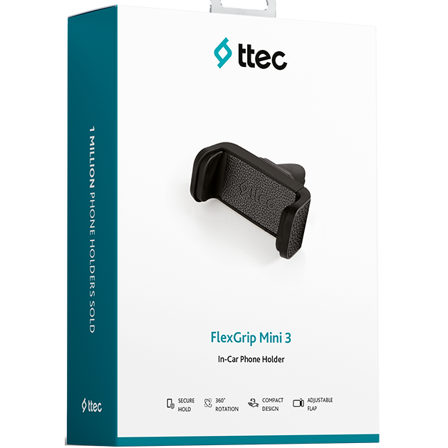 Автомобильный держатель ttec FlexGrip Mini 3 - 2TT27 - фото 3