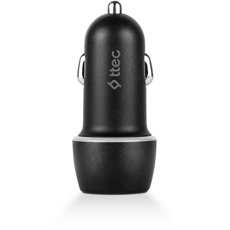 Автомобильное зарядное устройство ttec SmartCharger 2.1A Black - 2CKS20 - фото 3