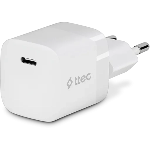 Сетевое зарядное устройство ttec SmartCharger 30W PD White
