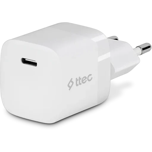 Сетевое зарядное устройство ttec SmartCharger 30W PD White - 2SCP03